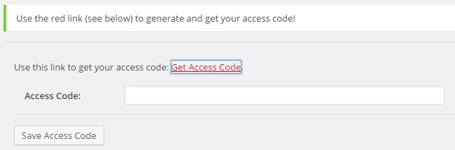 google analytics access code