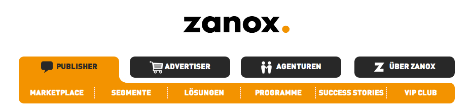 Zanox Partnerprogramme