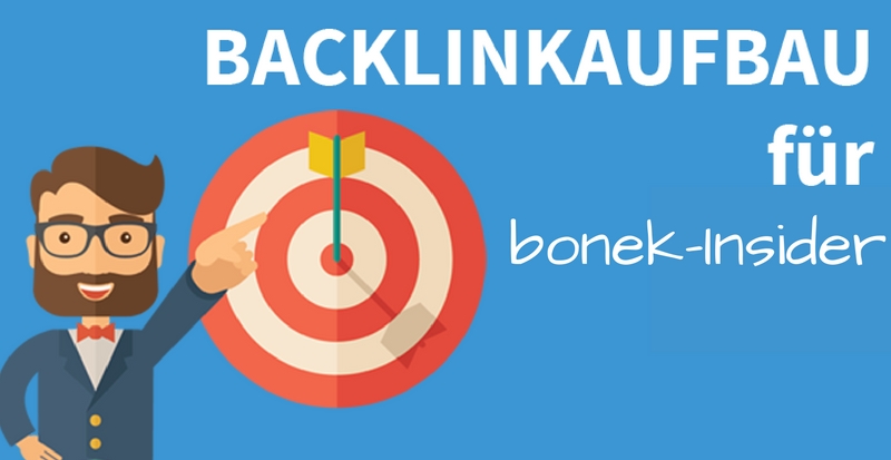 Backlinkaufbau für bonek-Insider
